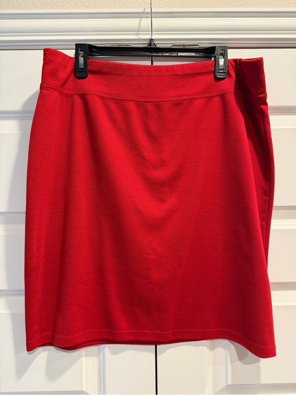 Style & Co Classic Red A-Line Women's Skirt